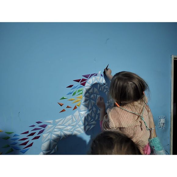 DGEmily Unicorn Wall Art | Large-Scale Wall Decor | Custom Sizes!! - Picture 6 of 12